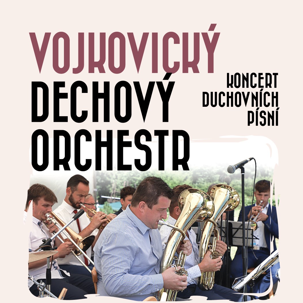 Koncert Vojkovického dechového orchestru